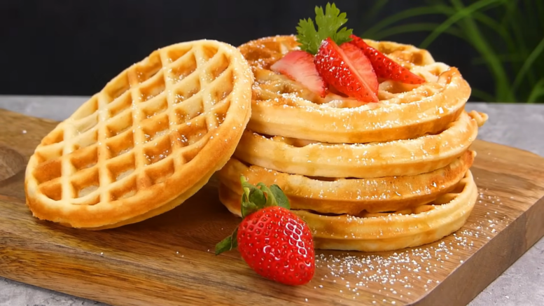 Kívül ropogós belül puha gofri