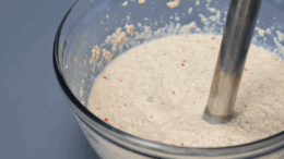 Almás zablisztes gofri