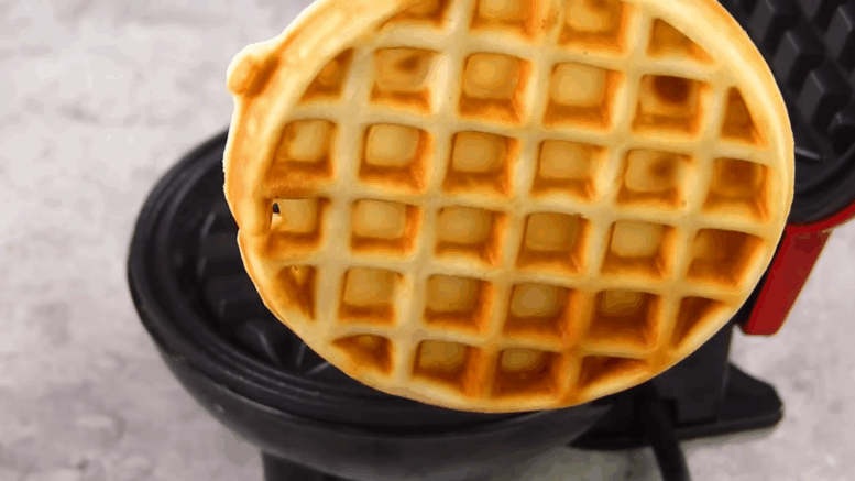 Habkönnyű gofri recept