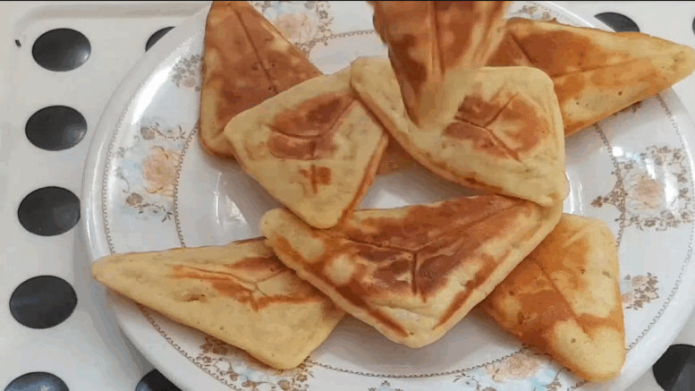 Gofri melegszendvics sütőben