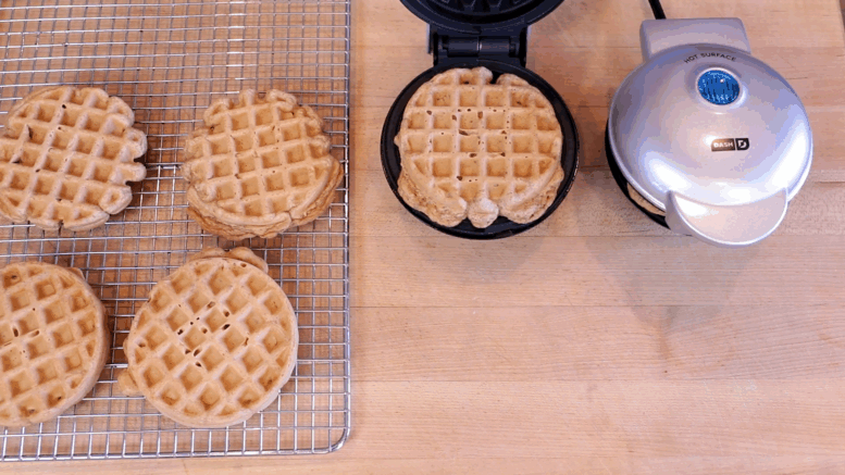 Tej tojásmentes gofri