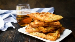 Sajtos taller gofri sütőben