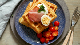 Sós gofri tészta recept