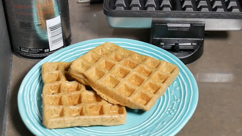 Zabpelyhes banános gofri